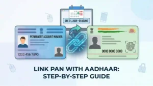 aadhaar and pan card link image